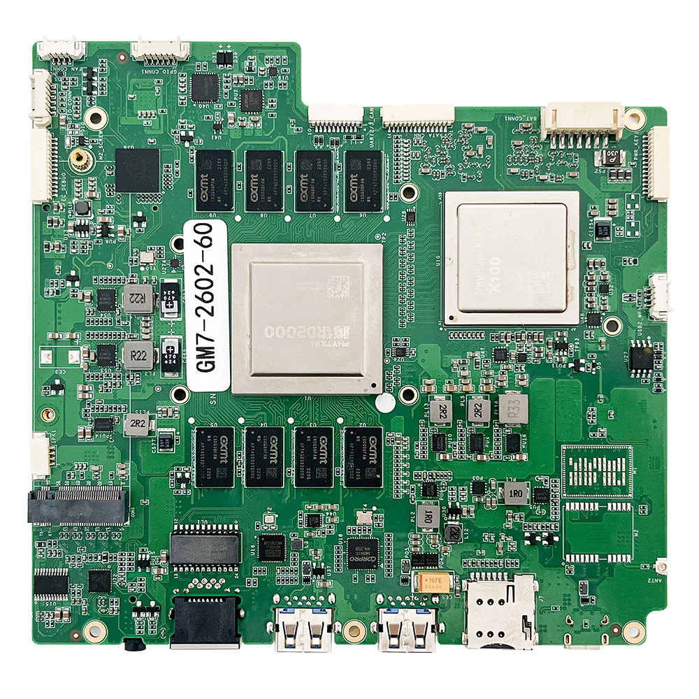集特 纯国产化Mini-ITX主板GM7-2602-60 飞腾D2000八核2.3Ghz 适用工控主板